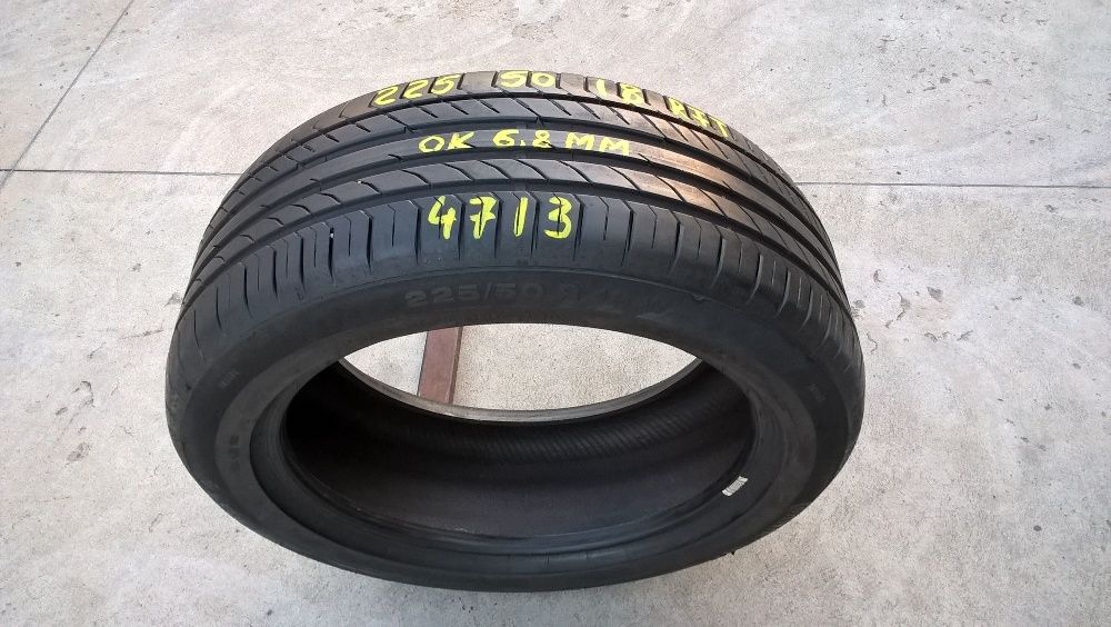 O anvelopa de vara 225 50 18 continental sportcontact 5 run flat 7 mm