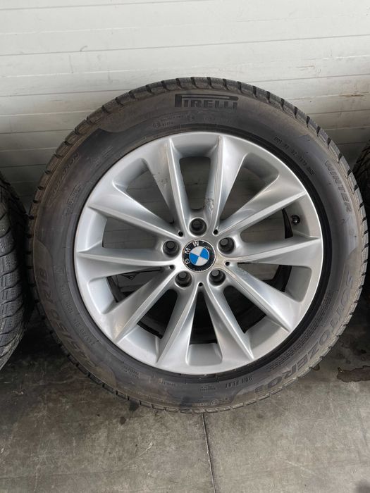 Jante originale 18" Bmw X3 F25/X4 F26 style 307 cu 3 anvelope iarna