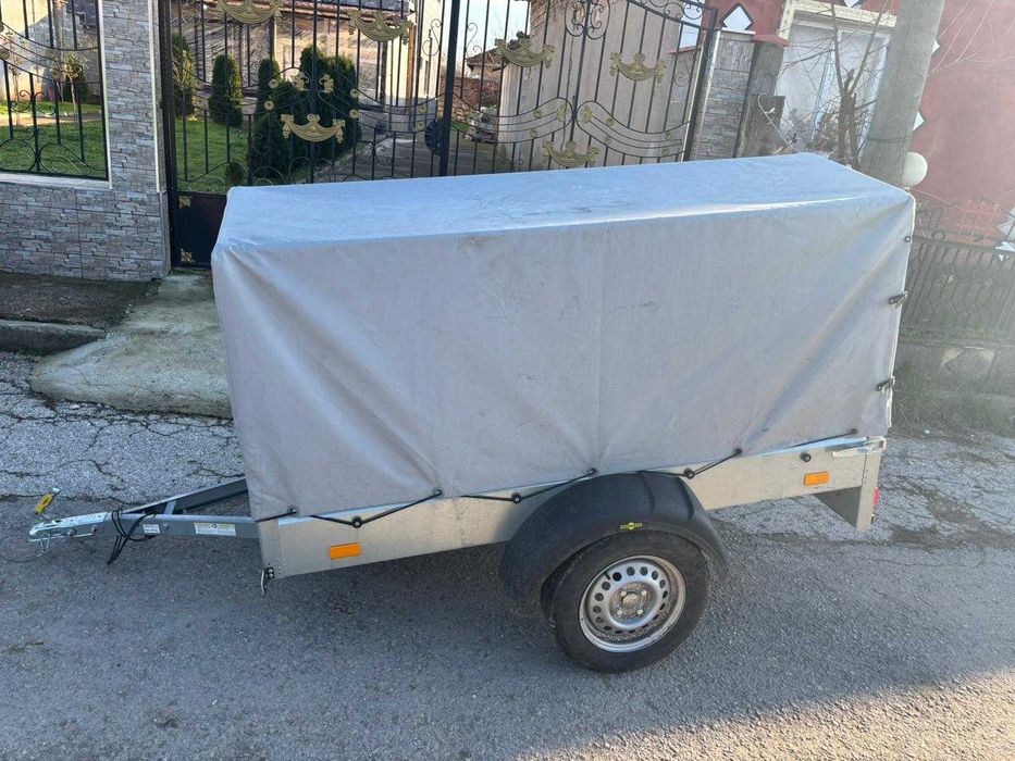 Продавам ремарке до 750 кг – почти ново, внесено от Германия