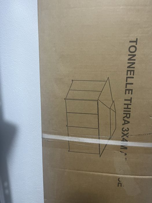 Pavilion grădină Hespéride Thira 3x4m - nou, sigilat