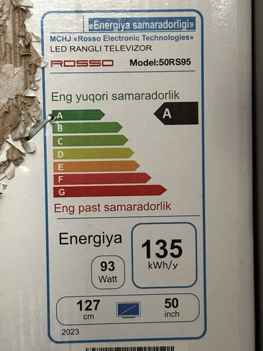 Rosso, Smart TV, 50