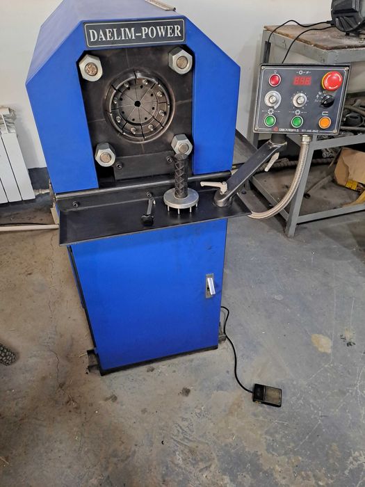 прес апарат РВД для ремонта гидравлических шлангов в комплекте.3в1