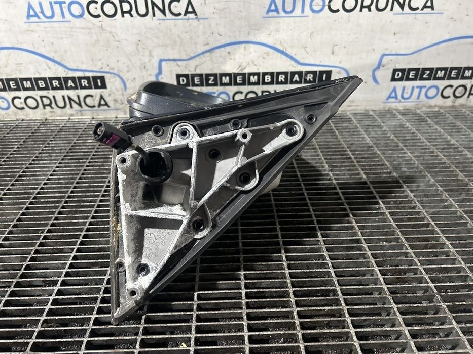 Oglinda stanga BMW X5 E70 Facelift 2010 - 2013 4 Usi ALB (1283) Rabatabile Rabatabil