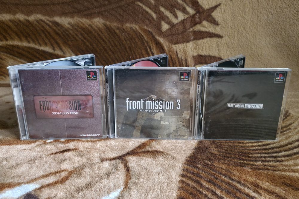 Lot Jocuri Front Mission PS1 NTSC/J