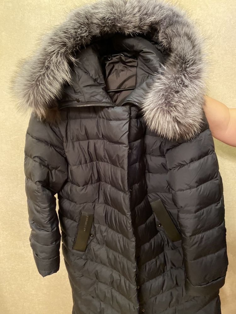 Пальто новое, не ношенное, натуральная чернобурка, хамелеон, 56 размер