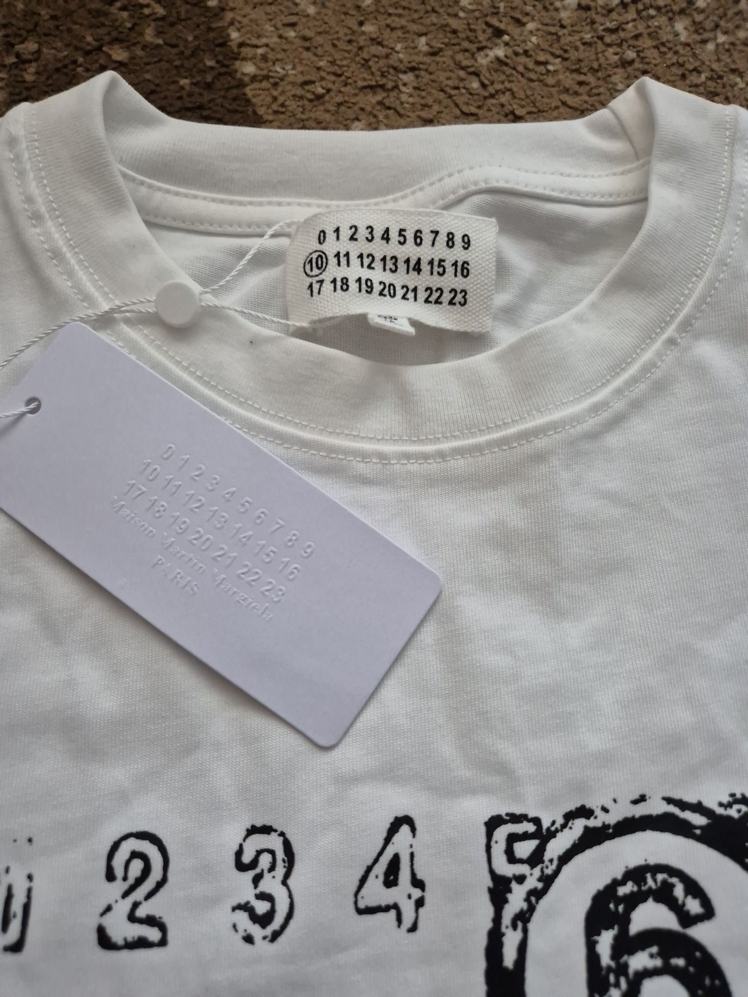 Tricou de Lux Maison Martin Margiela Paris pentru Bărbați, Mărimea XL