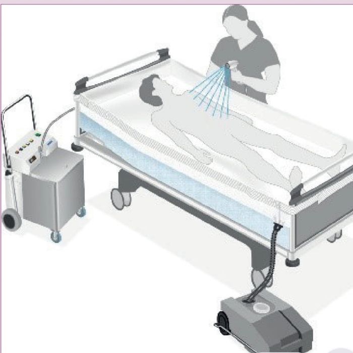 Duș portabil ingrijire persoane imobilizate