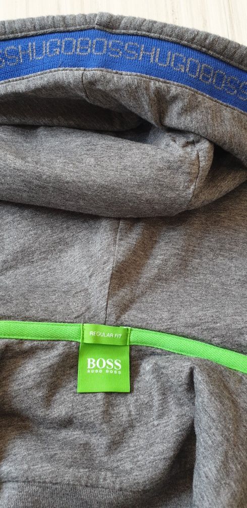 Hugo Boss Saggy Hoodie Full Zip Regular Fit Mens Size М ОРИГИНАЛ!