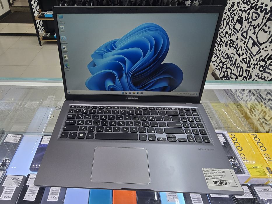 Ноутбук Asus core i3 1115g4 озу 8gb ssd256gb рассрочка Реал ломбард