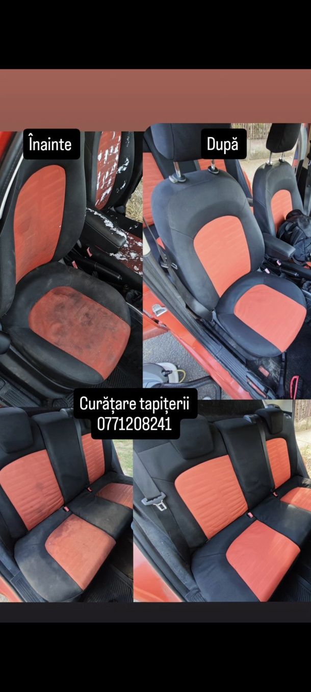 Curățare tapițerii - canapele, saltele, auto!!