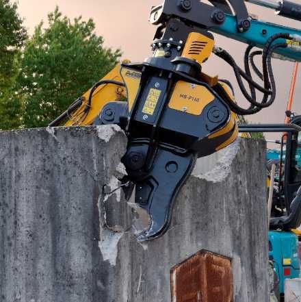 Foarfeca demolari rotativa MB Crusher MB-P160 pt excavator 1.5-3 ton