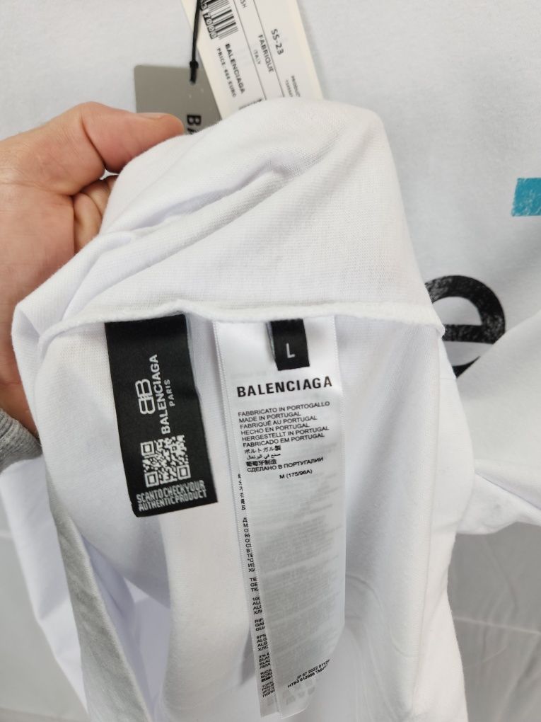 Balenciaga тениска НАМАЛЕНА