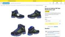 Bocanci trekking CMP goretex, impermeabili, in stare perfecta