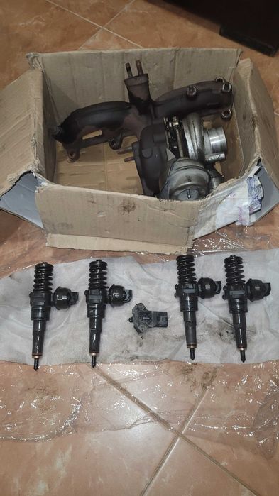 Дюзи и турбина от ATD двигател,PD 100!(101)к.с