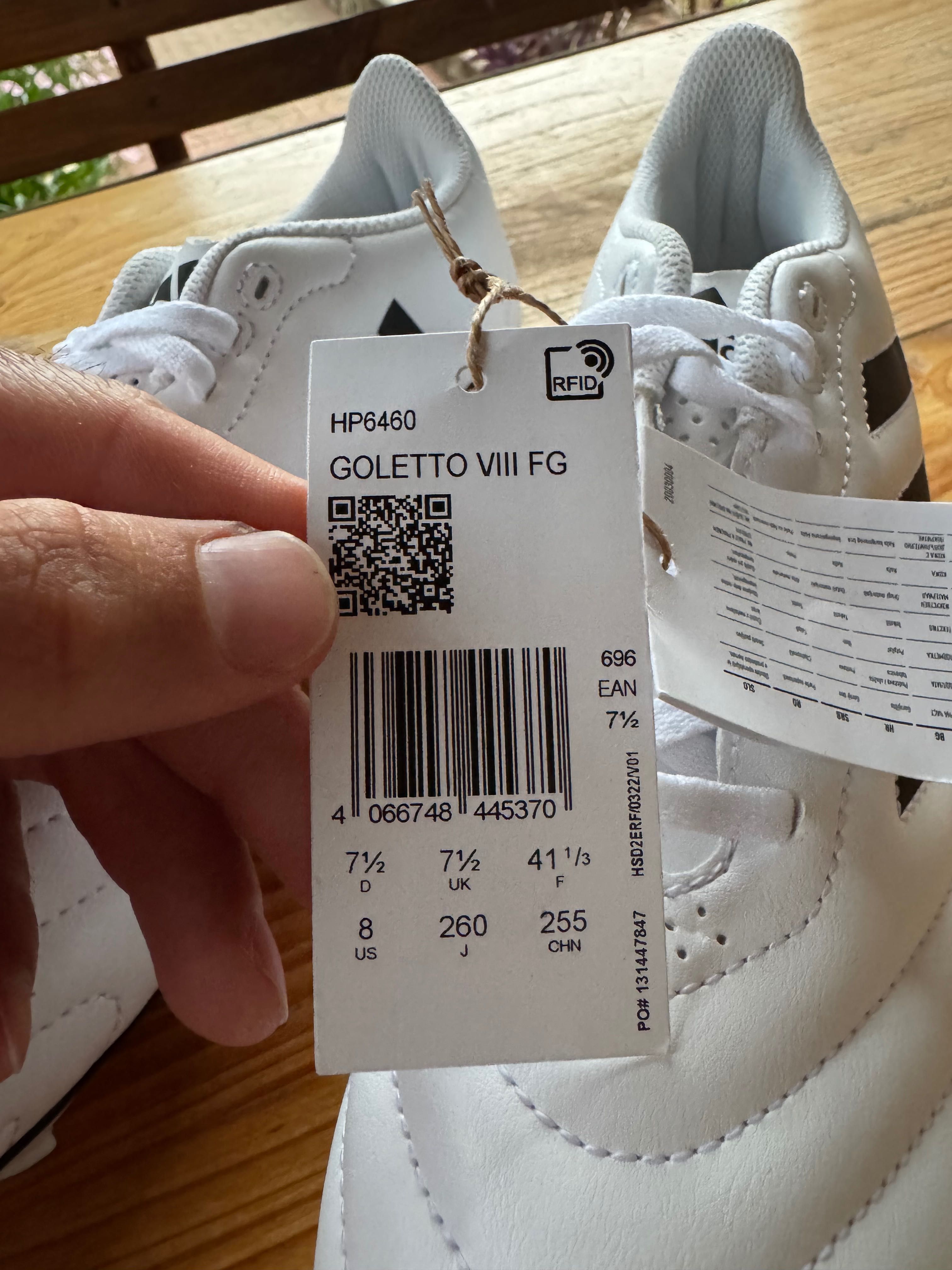 Бутонки Adidas Goletto 8 FG 41-42 номер
