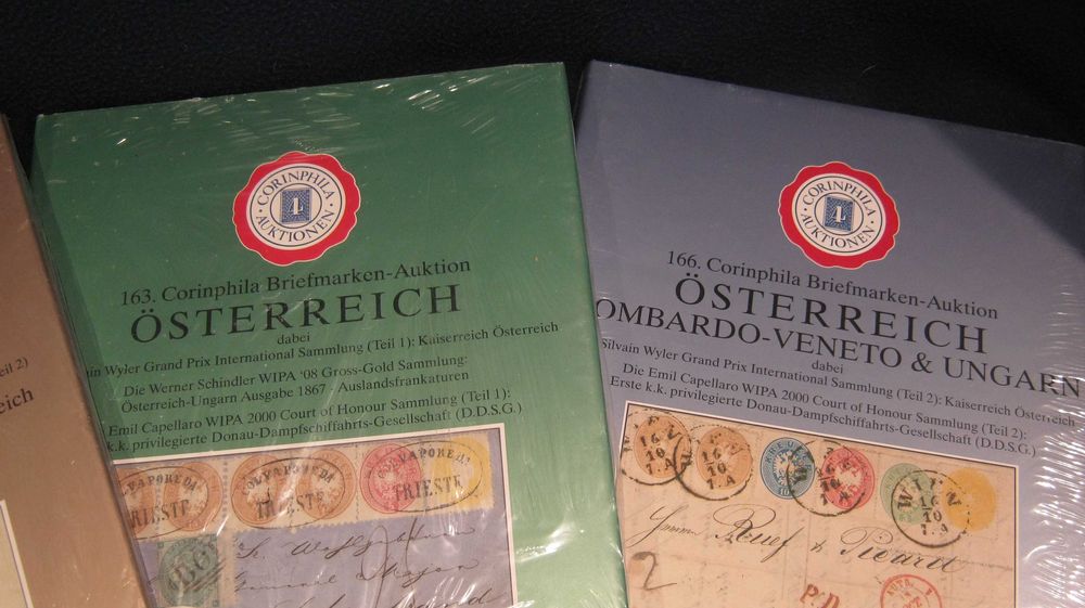 LOT 6+1 cataloguri/FILATELIE/Corinphila Auktionen,plus Europhilex.