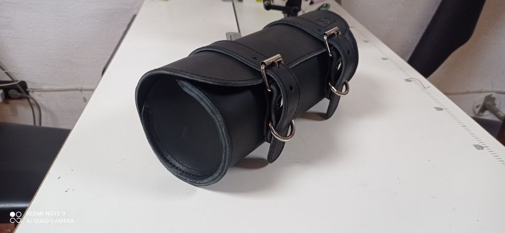 Кожена чанта за мотор,чанта за инстроменти,буре