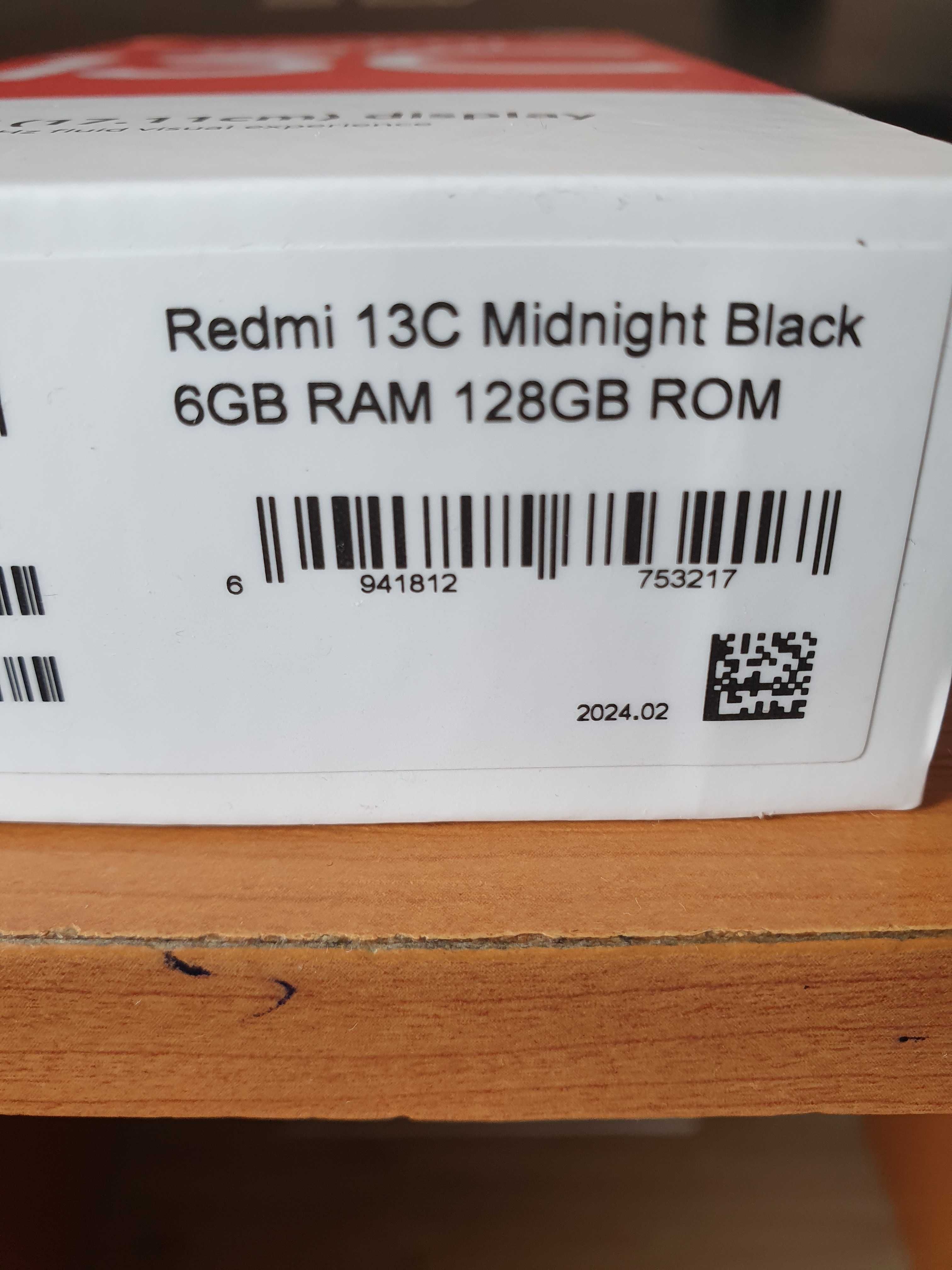 Vand telefon mobil Xiaomi Redmi 13C, 6 GB RAM, 128 GB ROM NOU