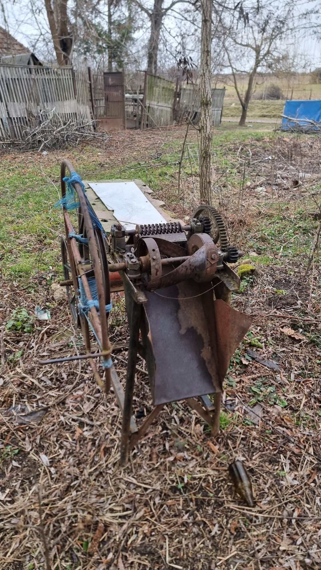 Șisca după tractor