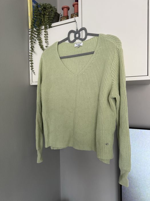 Пуловер в зелено Leger by lena gercke