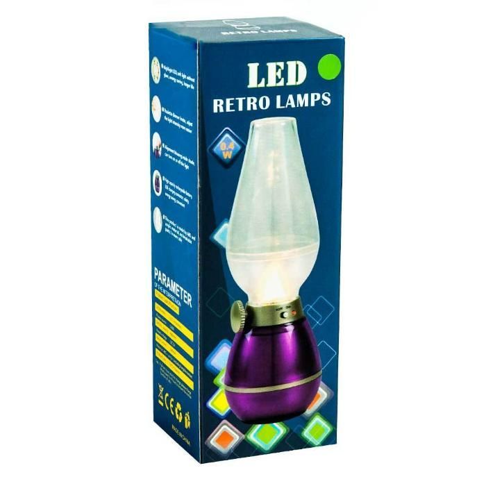 Лампа светодиодная «Волшебная керосинка» LED RETRO LAMPS 0.4W