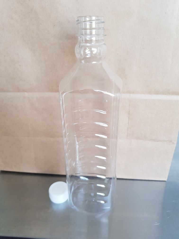 Нови пластмасови шишета от 1 литър 38 броя