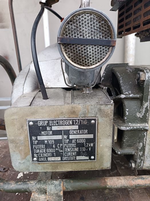 Grup electrogen de colectie,cu motor de Mobra 50