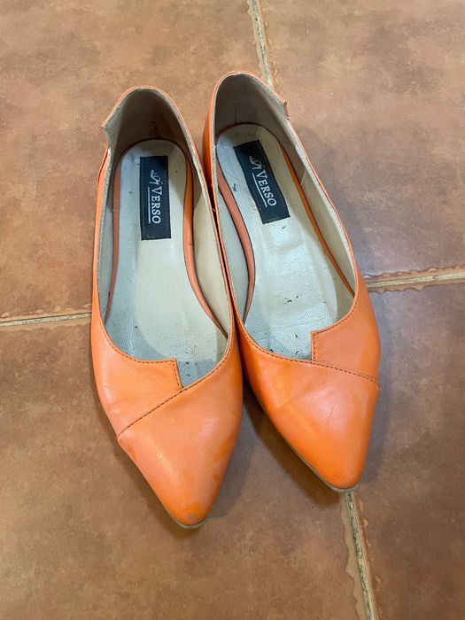 Balerini oranj marimea 37