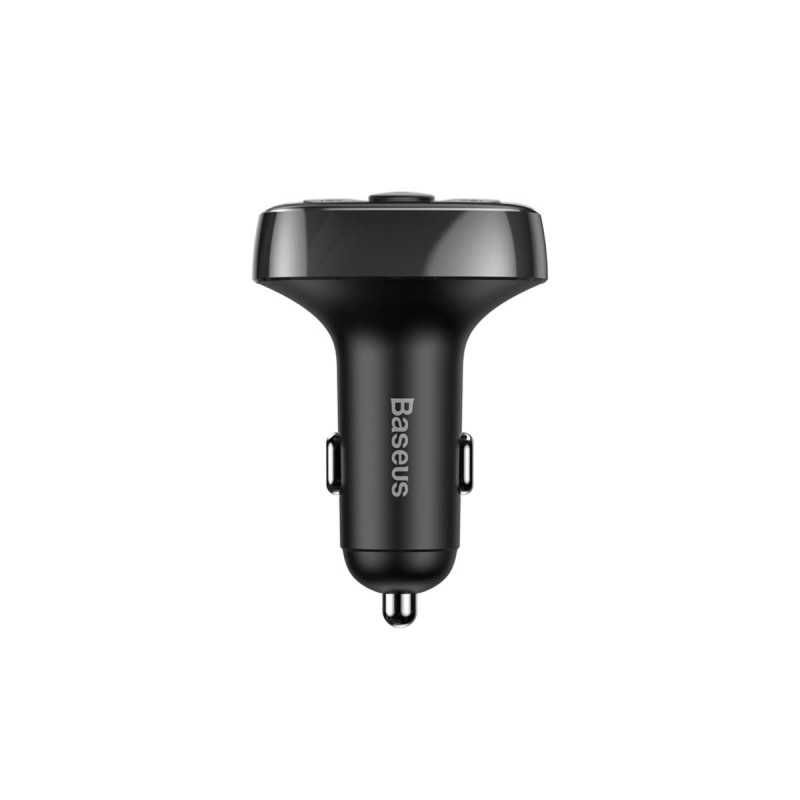 FM трансмитер и зарядно Baseus за кола Bluetooth 2xUSB, micro SD