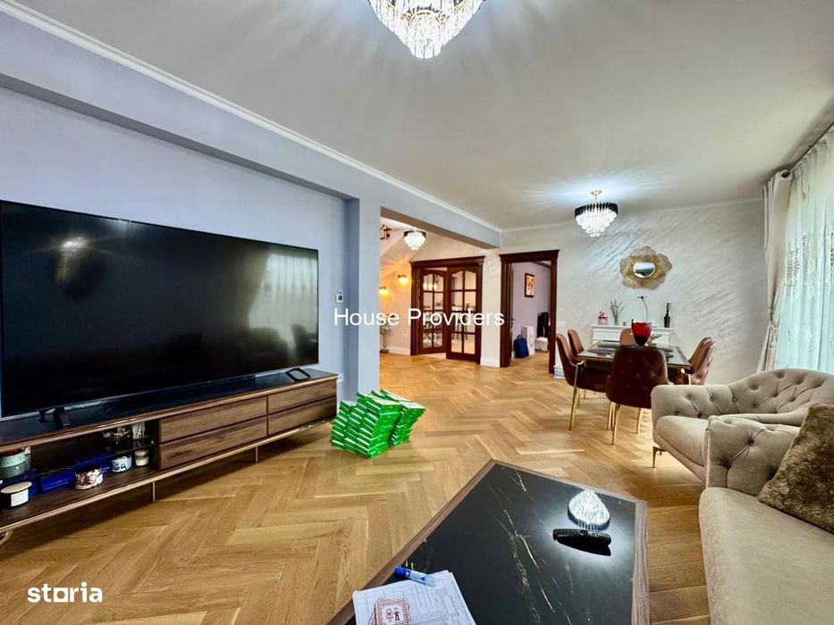 Casa/ Vila 6 camere 6 bai|Chiajna Rosu|Teren 780mp|Sauna Sala