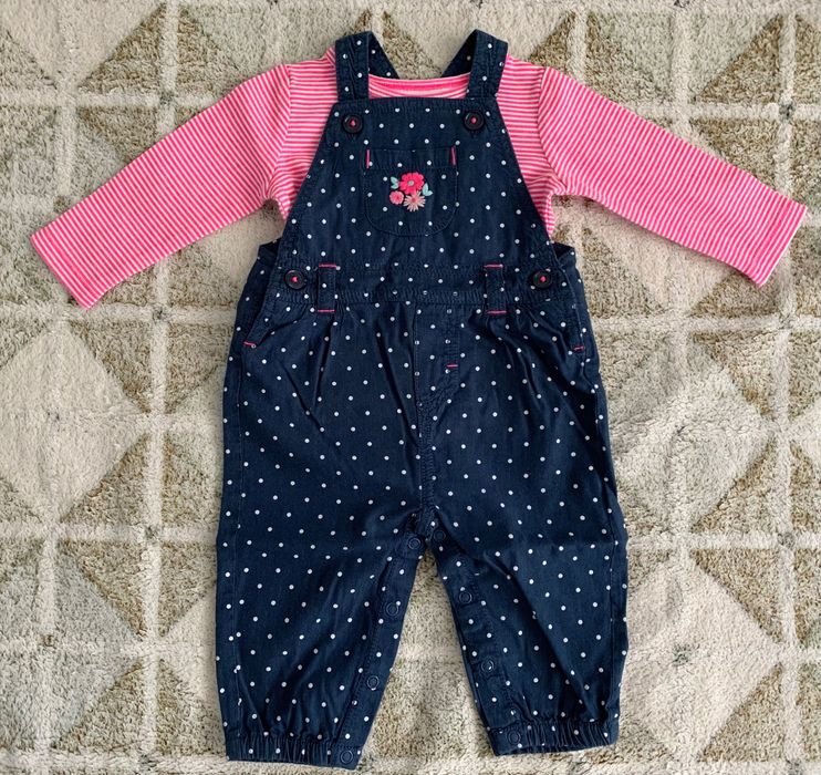 Lot 3 seturi x 2 piese Carter’s & Next, fetite 3-6 luni - ca noi