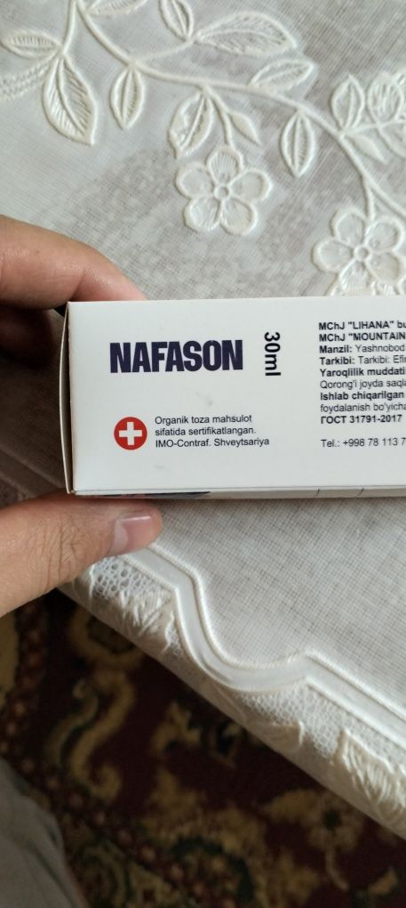 nafason spreyi lihana mahsuloti