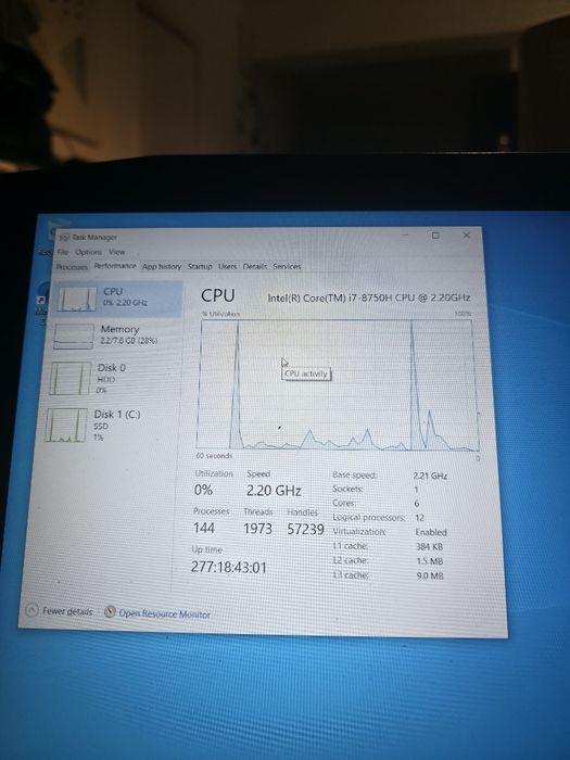 Laptop Acer Nitro 5 i7 8750h 2018