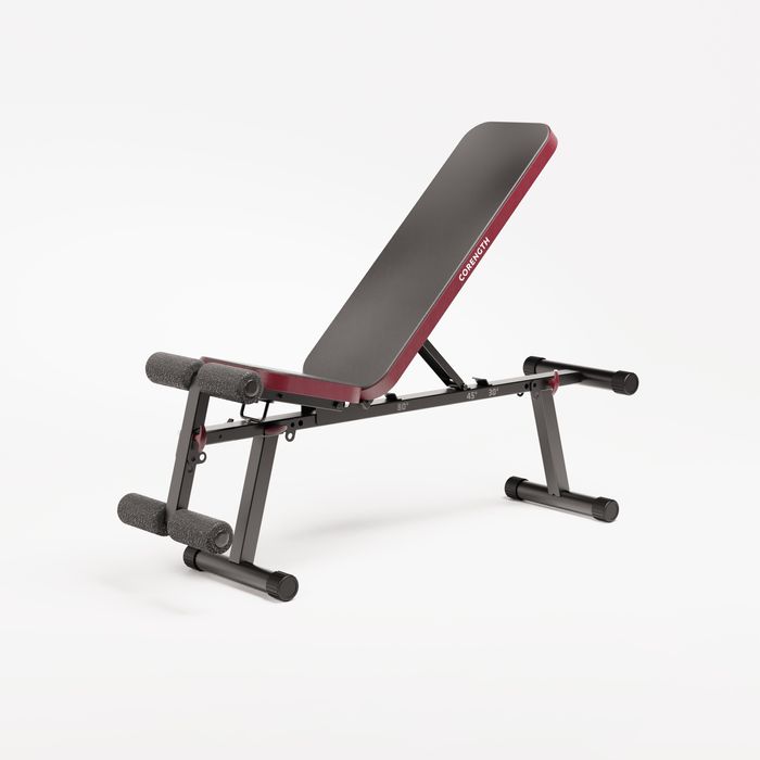 Bancă bodybuilding 500 pliabilă, cu - produs resigilat Decathlon