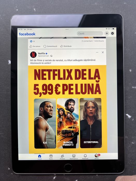 Ipad Air 2 32 GB model A1566