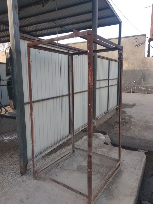 Клетка ясаш учун каркас уголникдан