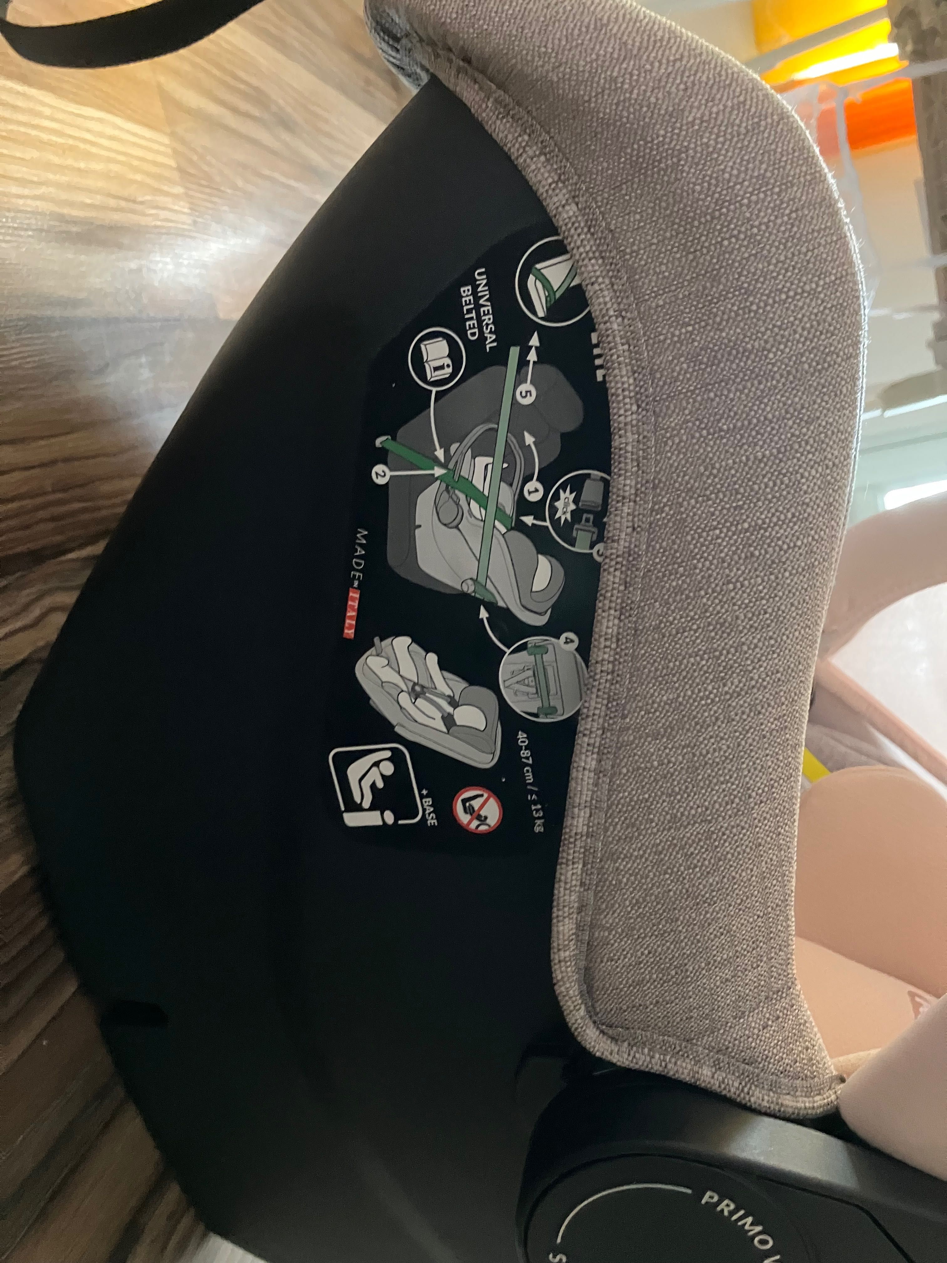 Бебешки кош Peg Perego primo viaggio SLK с кашон