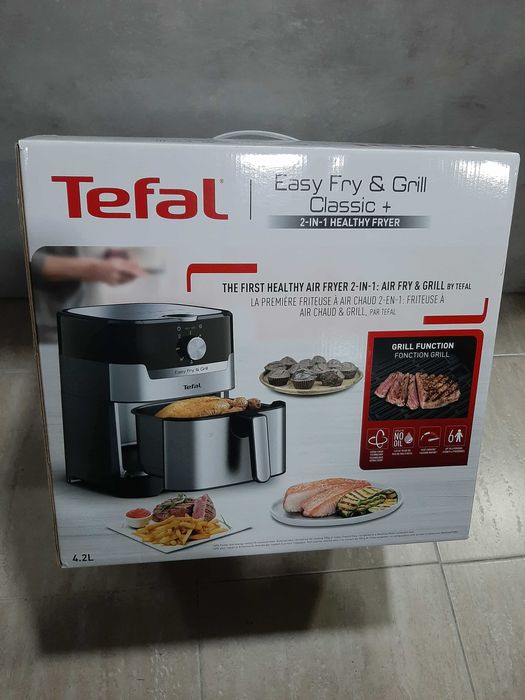 Чисто Нов Air Fryer Tefal Classic+ - Уред за здравословно готвене