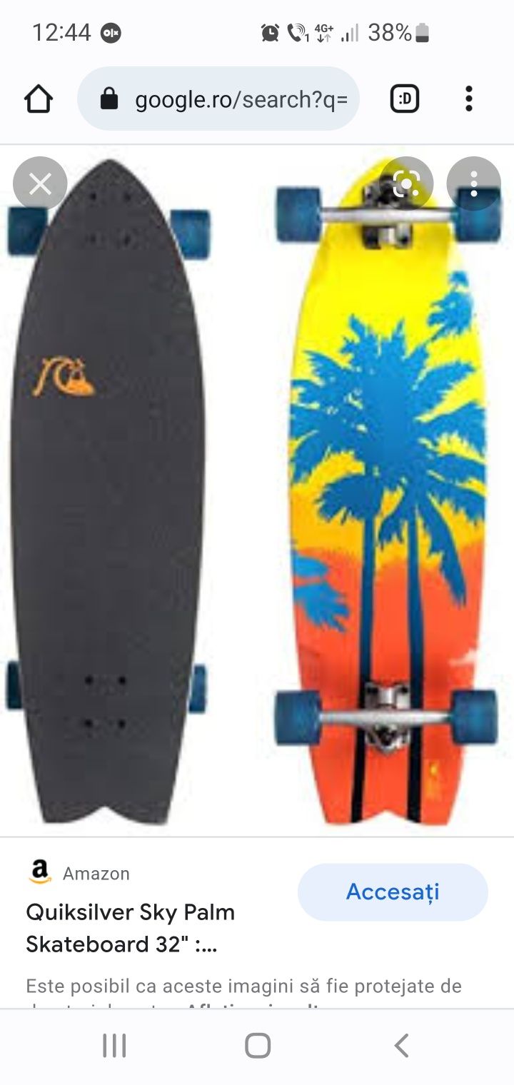 Vând placă skateboard sky palm 32