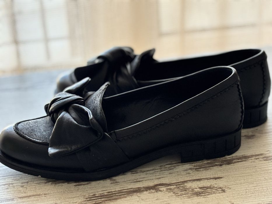 Дамски мокасини. Естествена кожа.