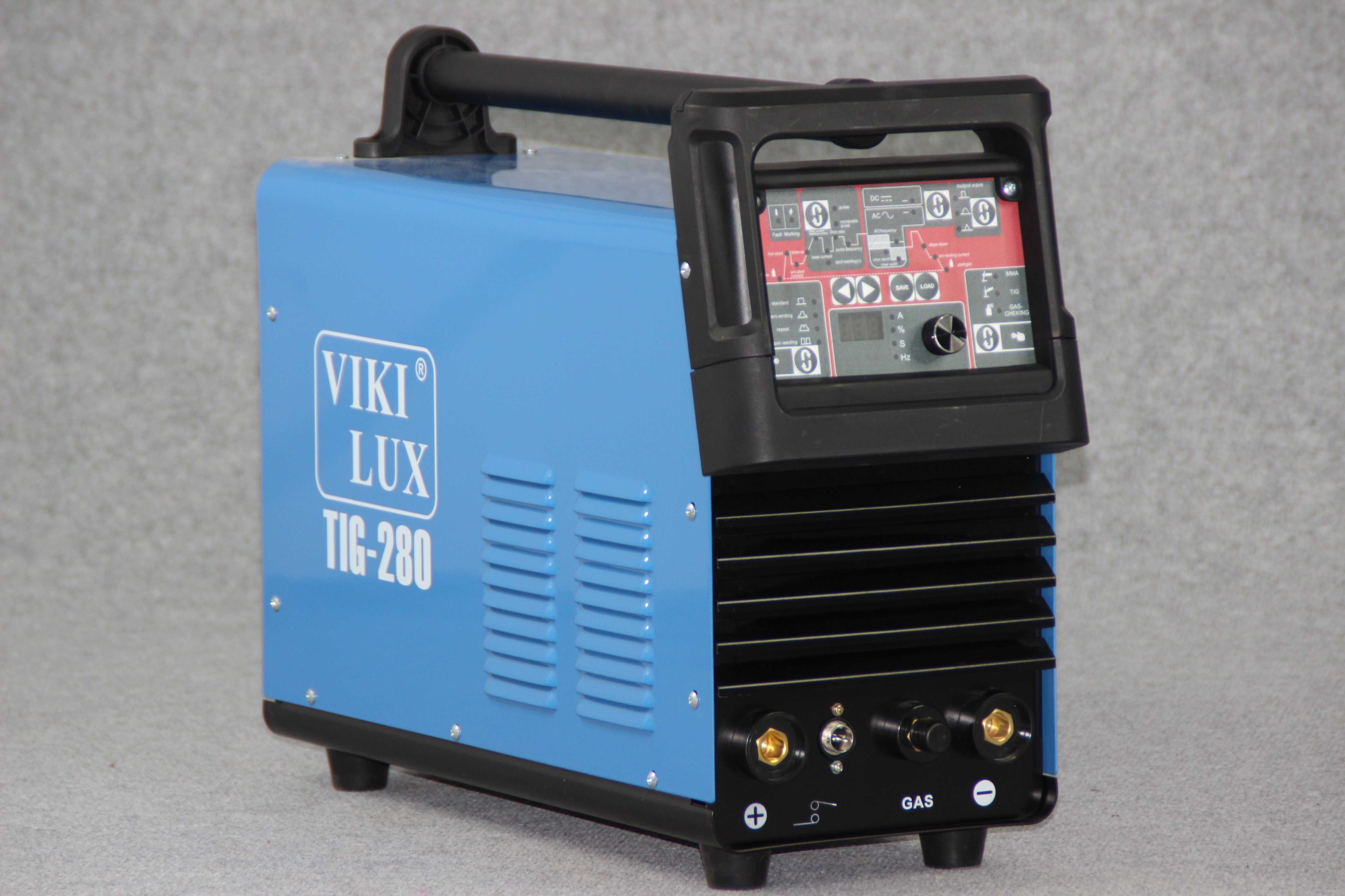 Инверторен Апарат С Електрожен Viki Lux AC/DC TIG 280А (Професионален)