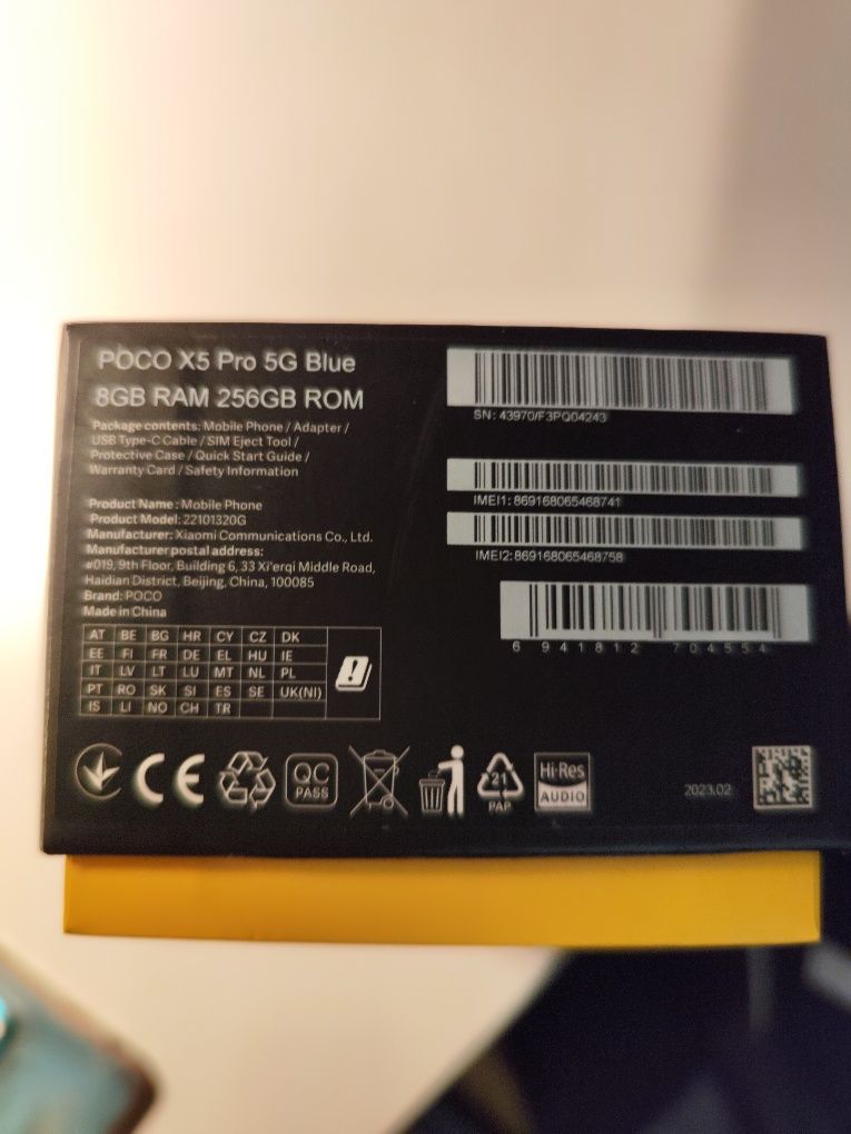Продавам POCO X5 Pro