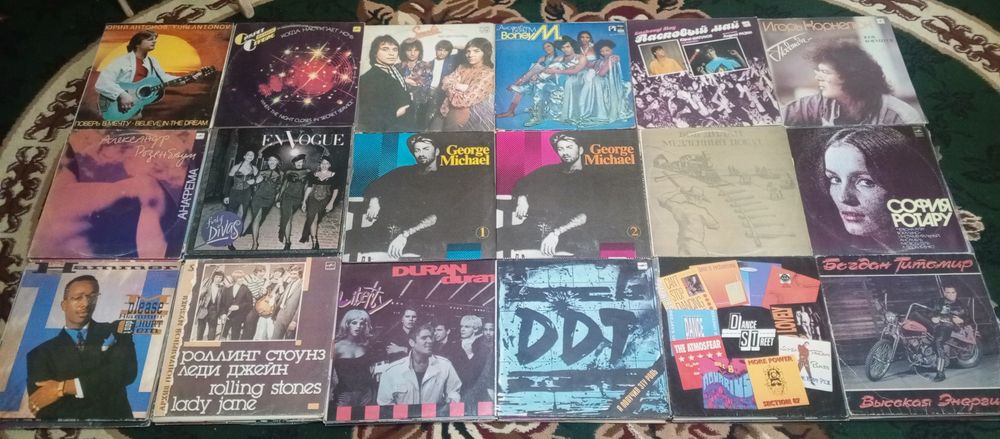 виниловые пластинки мировые