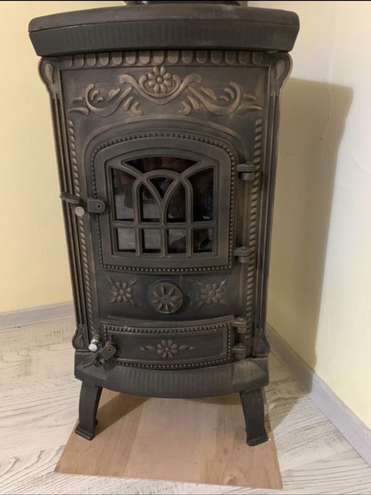 Sobă din fonta + plită