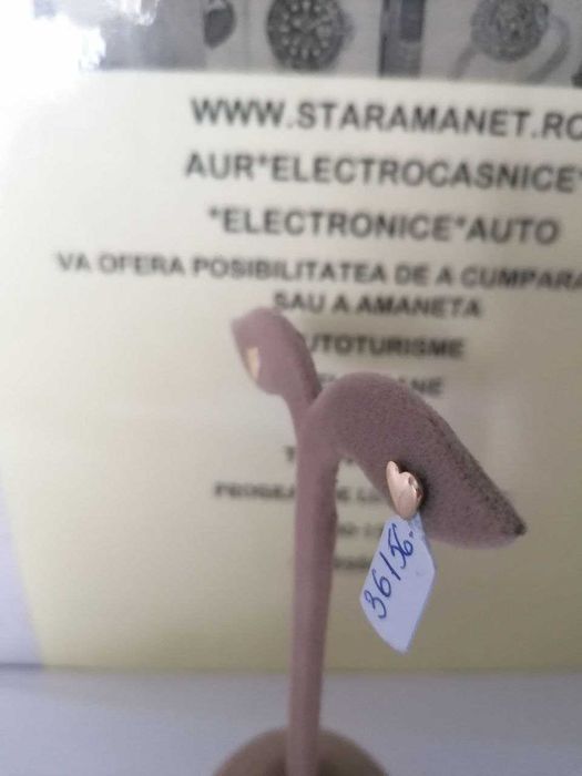 cercei aur 14k (m2) star amanet