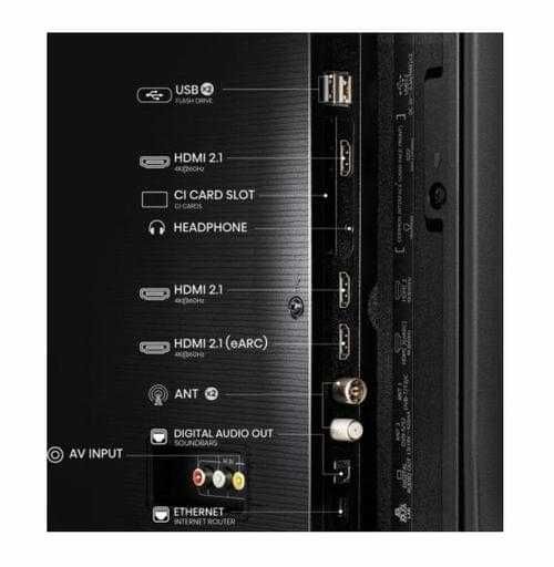 Нов смарт телевизор Hisense 55" E7Q, 4K Ultra HD 3840x2160, QLED