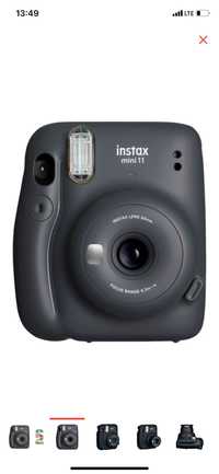 Фотокамера моментальной печати Instax MINI 11 черный