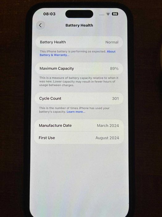 iPhone 15 Pro Max - 256 GB, Black Titanium