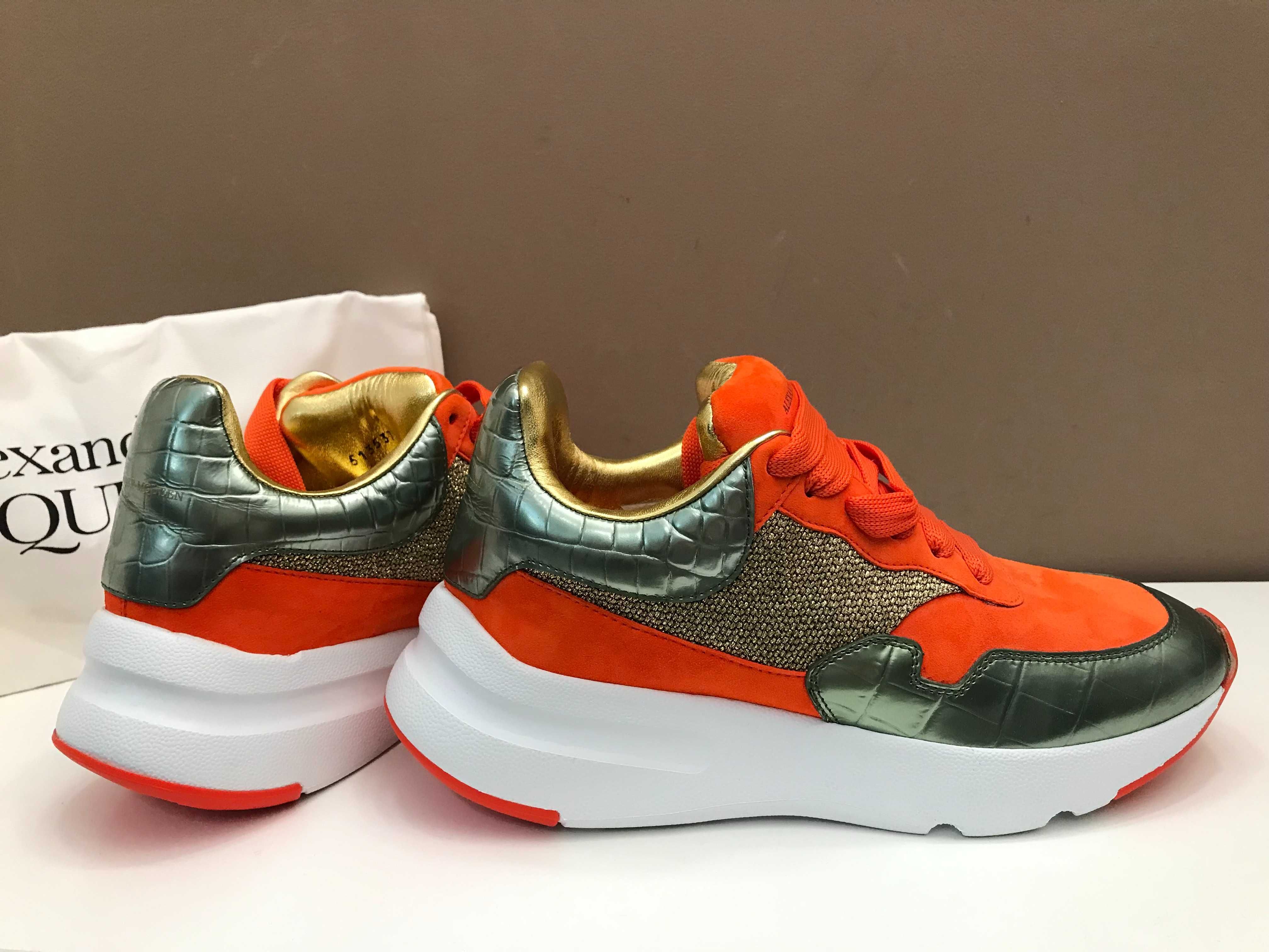 Alexander McQueen 37, new color, originali, full box