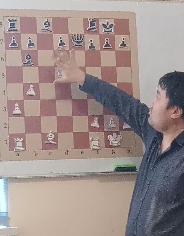 Форма школа Шахмат мектеб, тренер Шахматная школа